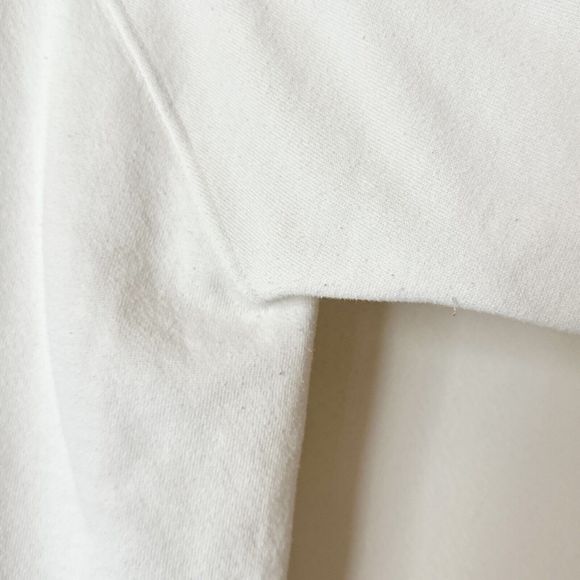 Vintage 90s Hard Rock Cafe MAUI Crewneck Sweatshirt Logo White Womens Large - Picture 8 of 9